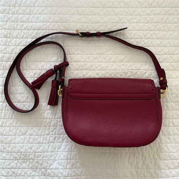 Kate Spade Merlot Maroon Crossbody Purse - Picture 2 of 3